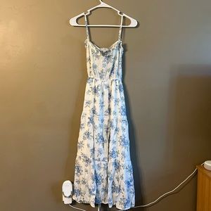 Floral Maxi String Dress